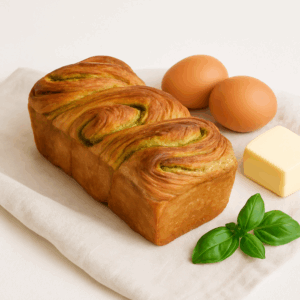 Brioche apéritive pesto